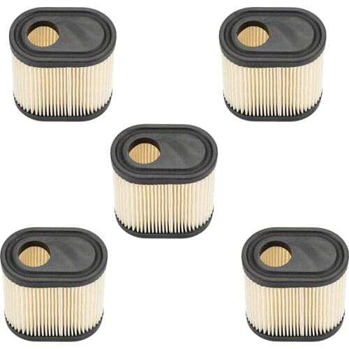 5Pieces Air Filter Lawn Mower Air Cleaner Air Filter Accessory for 65, RV115, 120