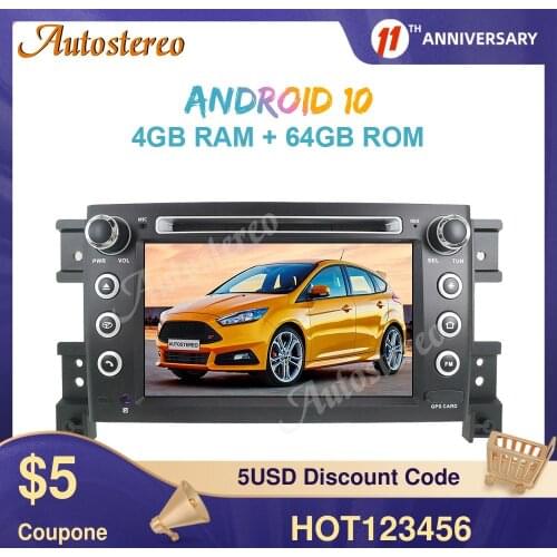 128G DSP For Suzuki Grand Vitara 2005-2013 Android 10 Car DVD Player GPS Navigation Auto Radio Stereo Multimedia Player HeadUnit
