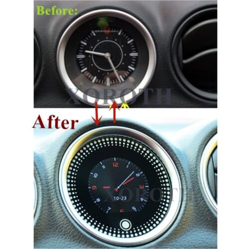 Auto Parts Digital GPS Clock Altimeter,Instrument Decoration Clock Inclinometer for Suzuki New Vitara 2015-2018