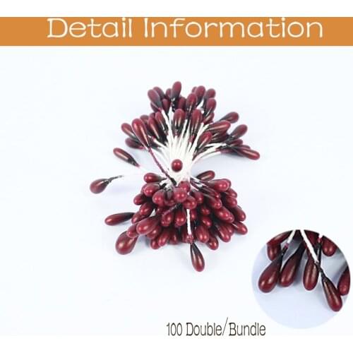 Artificial Small Stamens Fascinator Headband Floral Pip Berry Millinery Wedding Supplies Corsage and Boutonniere Wedding Supply