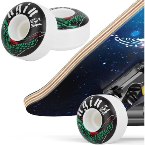 4pcs Skateboard Wheels For Ollie Punk And Jumping Hardness Skateboard Wheel Skate Board Longboard Wheels 54*32MM