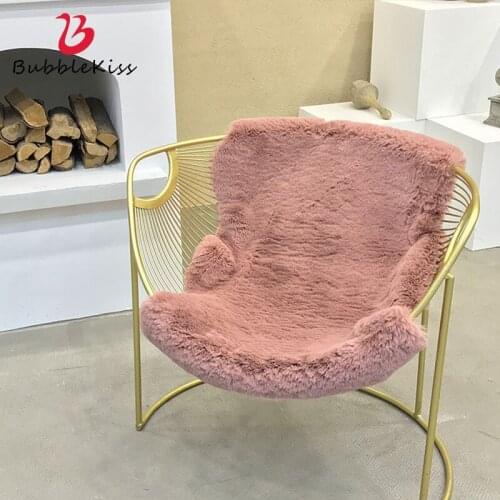 Bubble Kiss Carpets For Living Room Fish Shape Rug Plush Chair Cushion Home Shaggy Carpet Bedroom Decor Bedside Balcony Area Rug