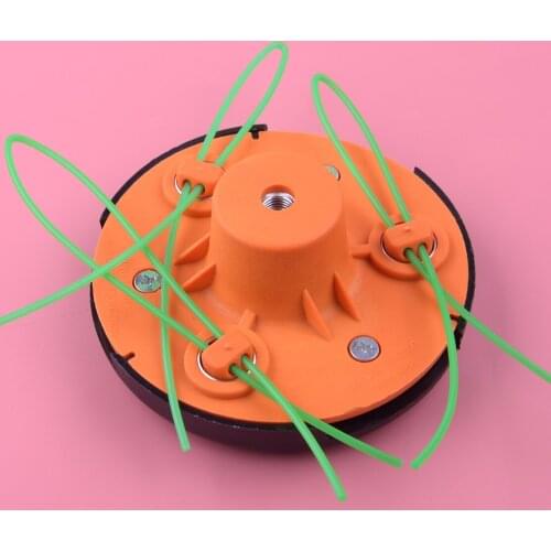 LETAOSK 1Pc Plastic Bump Speed Feed Pro Warrior String Trimmer Head Line Mower Precut Pre Cut Weed Brush Cutter Components
