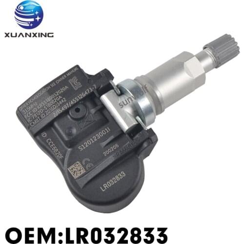 LR032833 Tire Pressure Sensor Monitoring System TPMS 315Mhz For Jaguar F Type XJ KX Rang Rover Sport LR4 T122780001C