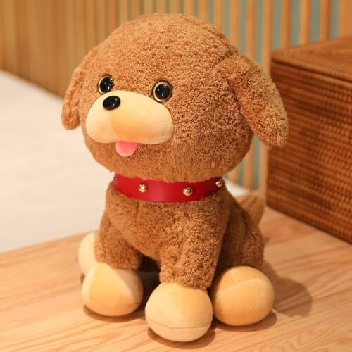 Kawaii Plush Teddy Dogs Toys Soft Stuffed Animals Doll For Children Girls Boys Christmas Gifts Baby Toys Lovely Kids Sleep