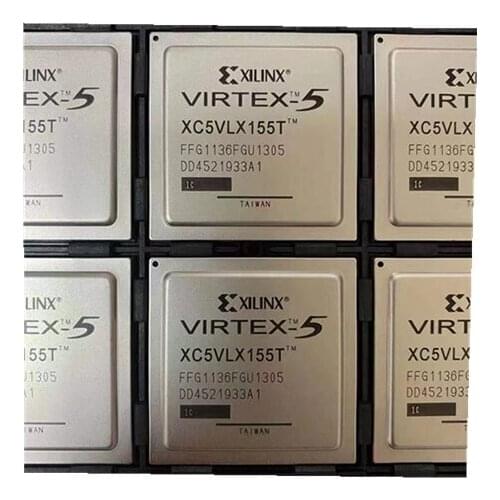Original XC5VLX155T-1FFG1136C package FBGA1136 FPGA-Field Programmable Gate Array
