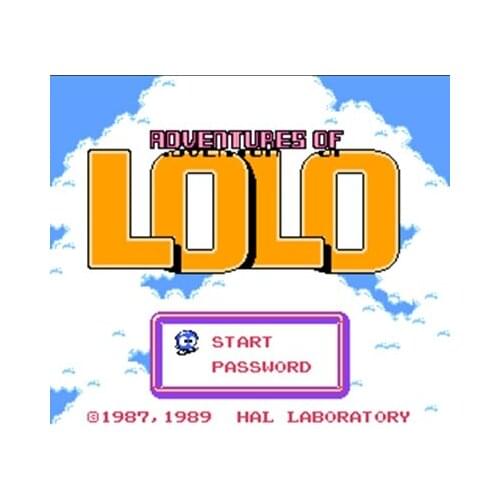 Adventures of Lolo 60 Pin Game Card For 8 Bit Subor Game Player