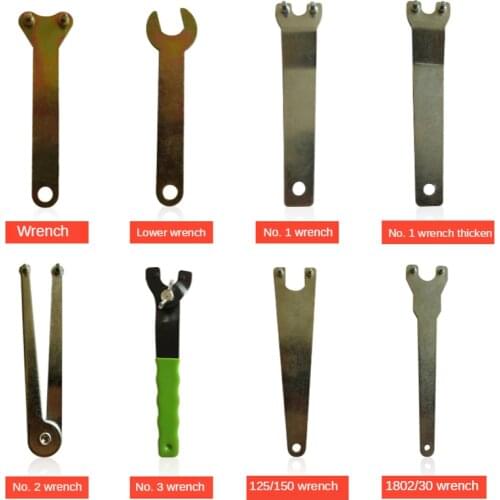 Adjustable Manual Spanner Angle grinder universal wrench Grinder Hubs Replacing Discs Accessorie polishing machine hand tool
