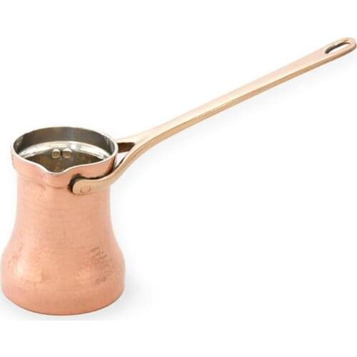 Turkish Coffee Pot Coffee Maker Moka Pot 3 Person 225 ML турка Copper Cezve Handmade High Quality Decorative Gift Accessory