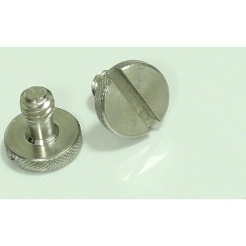 60x 1/4" camera screw for tripod and Quick Release plate standard 1/4"-20 screw