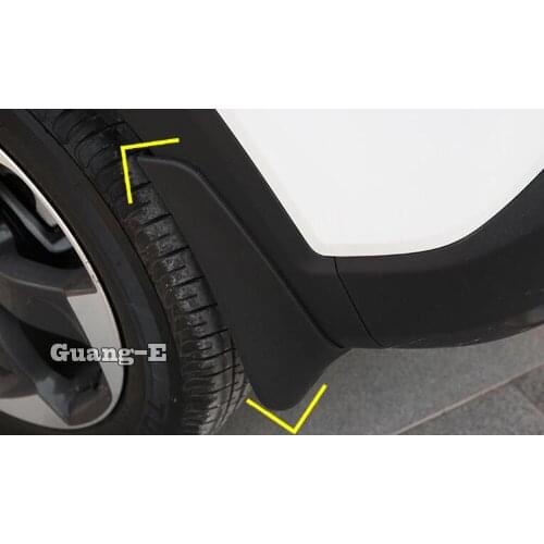 For Honda HRV HR-V Vezel 2019 2020 car styling plastic fender soft mudguard protection flap splash mud guard frame 4pcs