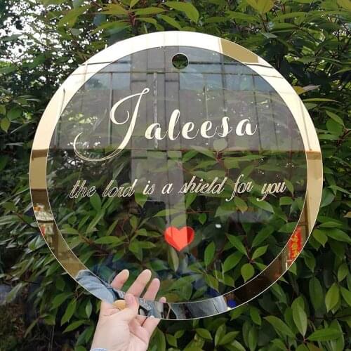 Custom Wedding Signs Mirror Gold Acrylic for Wedding Party Decoration, Personalized Mariage Wedding Gift Favors