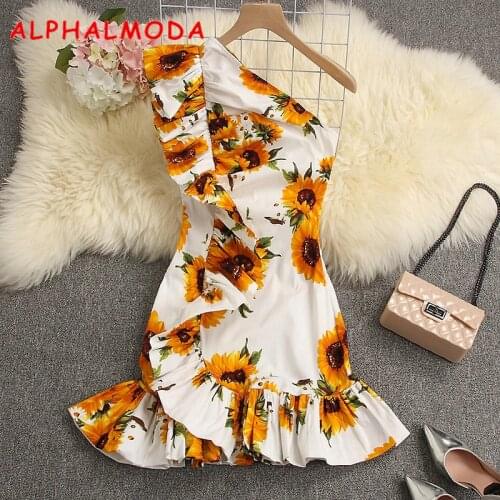 ALPHALMODA Women's Stylish Dresses