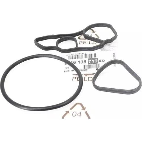 Car Accessories Oil Filter Housing Seal Kit Gasket 1103P9 1103P8 For Peugeot 207 3008 408 4008 Citroen C4L DS5 1.6T EP6 engine