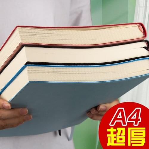 A4 A5 Notebook PU Business Notebook Students Thickened Notebook