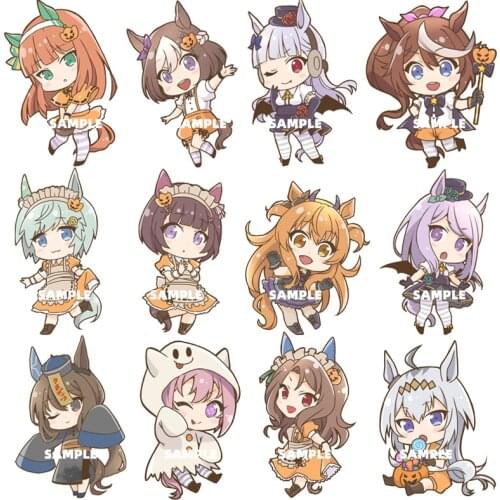 Anime Umamusume: Pretty Derby Special Week Keychain Cosplay Toys Cute Cartoon Pendant Itabag School Bag Keyring Xmas Gifts