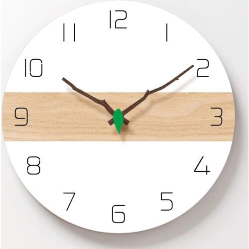 Digital 30cm Nordic Style Fashionable Silent Simple Wall Clocksfor Home Decor Wall Clock Quartz Modern Design #19013