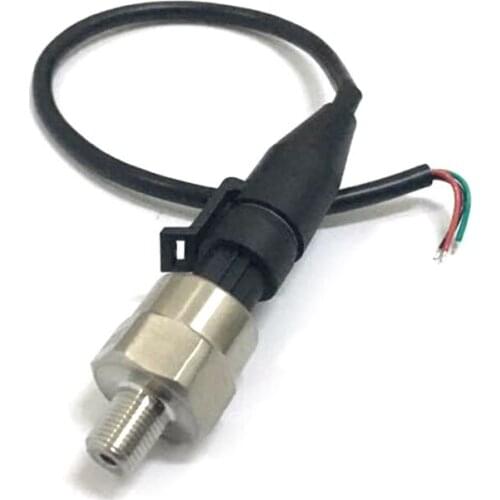 EBOWAN DC 5V 1/8NPT 100PSI Pressure Transmitter Transducer Oil Fuel Gas Water Air Pressure Senser Sensor