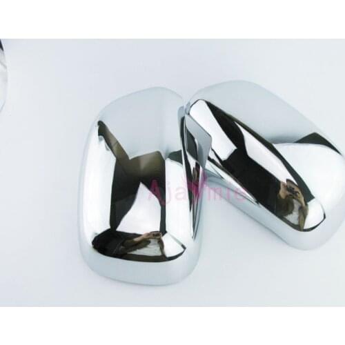 For toyota Fortuner Year 2006 2007 2008 2009 2010 2011 Rearview Mirror Cover Side Wing Cap Shell Case Garnish Moulding Trims