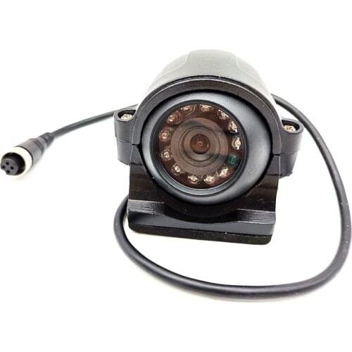 12-24V 4 Pin Heavy Duty Caravan CCD IR Side View Reversing Camera Waterproof