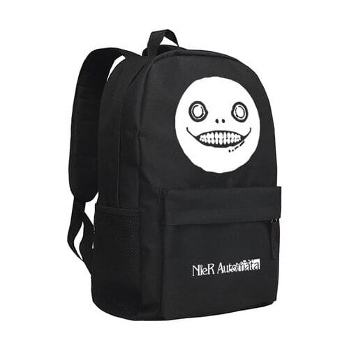 New NieR:Automata Cosplay Backpack YoRHa Type B No. 2 And 9S Cartoon Bag Anime Oxford Schoolbag