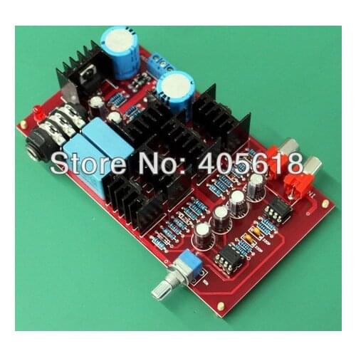 NEW A1 headphone amplifier AMP Assembled Board BD139 BD140 AND NE5532