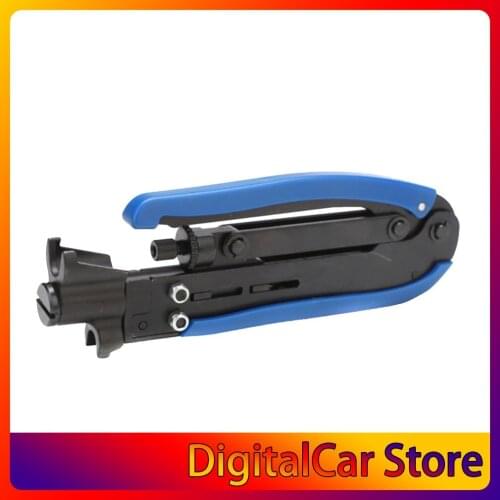 Coaxial Cable Crimper Compression Tool Wire Crimper Plier Crimping Tool For RG59 RG6 RG11 Cable F Coaxial Connectors Cable