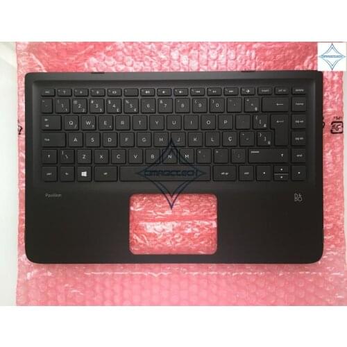 Original New PO Portuguese BR Brazil for Hp Pavilion X360 13-S000 13-S S020NR S067NR 809829-201 Frame Laptop Keyboard Teclado