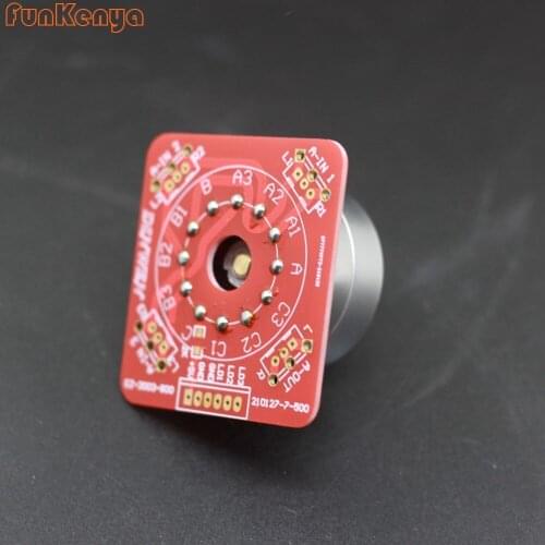 Dia30 H25mm DIY Chassis Knobs Silver Aluminum Switch