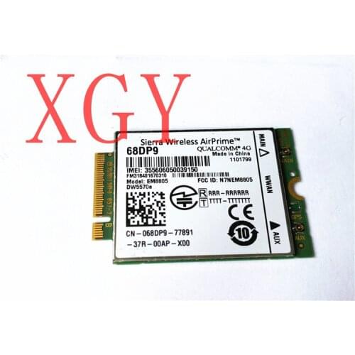 Original 68dp9 068dp9 CN-068DP9 FOR dell VENUE 11 PRO 5130 7130 7140 em8805 dw5570e wwan hspa ngff 4g CARD Full TESED OK