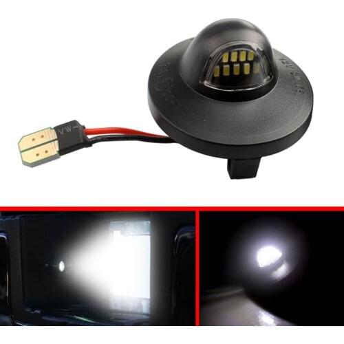 9 LED SMD 6500K Pickup Truck License Plate Lights for Ford Explorer 1991-2004 Lighting without Delay No Change Original Car