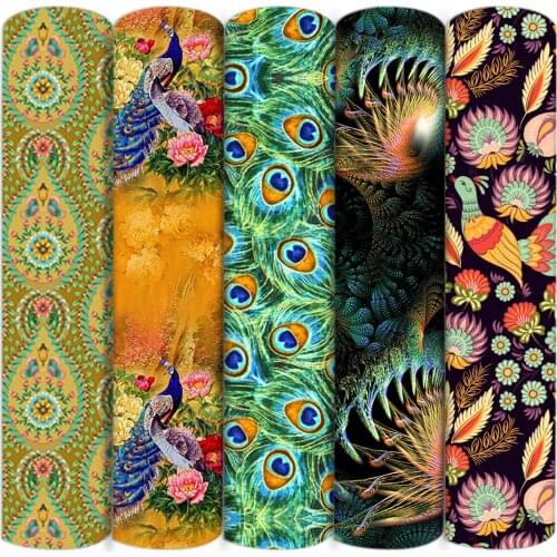 Polyester Cotton Or 4 Ways Stretch Knit Fabric Tissue Sewing Quilting Fabrics Needlework Material DIY Handmade,c16310