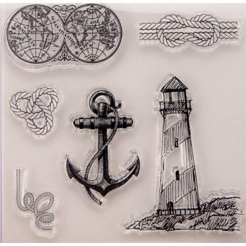 Transparent Stamp Silicone Seal Sheet Decor For DIY Scrapbook Craft Card Album Dropshipping