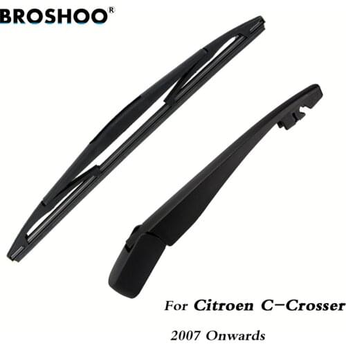 BROSHOO Car Rear Wiper Blades Back Windscreen Wiper Arm For Citroen C-Crosser Hatchback (2007-) 305mm,Windshield Auto Styling