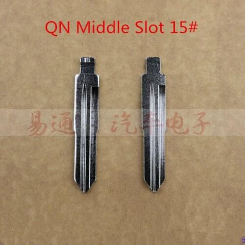 Middle Slot NO. 15 right Key Blade For Hyundai MEGA Leopard Kia Cerato SPARK Aveo Kia Rio Chevrolet Epica Flip Key Blade