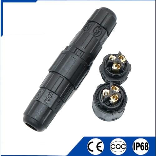 IP68 Waterproof M16 Connector 2/3/4/5/6/7 Pin Outdoor Cable Wiring Male and Female Plug Screw Welding Electrical Connector
