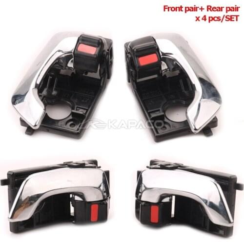 4 door side 1 / 2 / 4 pcs Car Interior Door Handle Inside Inner Door knob 82610-2G000 82620-2G000 For Kia Optima 2006-2010
