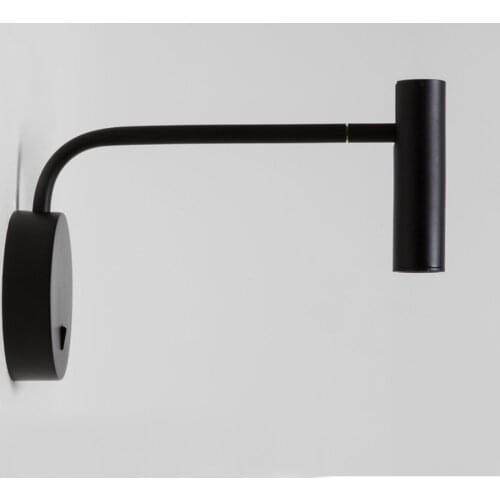 ABNT led wall light wall lamp arm swivel home modern decor bedroom switch LED 3W reading light bedside indoor home interior