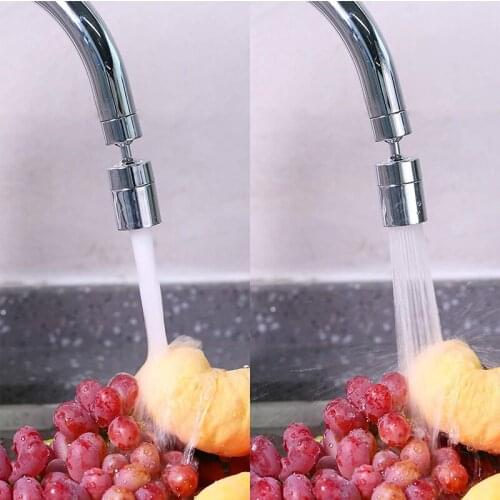 1 PCS Kitchen Faucet Aerator Water Tap Nozzle Bubbler Water Saving Filter 360-Degree 2-Flow Splash-proof