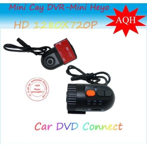 Free shipping Small Car DVR HD 720P diving video recorder Wide-angle 140 degree support G-sensor support SD card 32GB