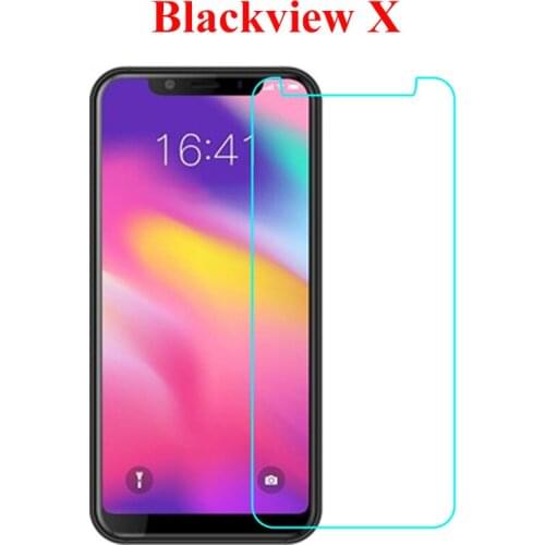 Blackview X Tempered Glass Original Premium 9H 2.5D Screen Protector LCD Front Film For Blackview X Smartphone Glass 5.85 inch