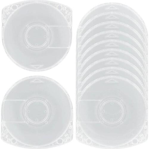 Game Disc Storage Shell Case Cover PSP UMD Protective Box 10Pcs Replacement Clear UMD Disc Case Shell for Sony PSP1000/2000/3000