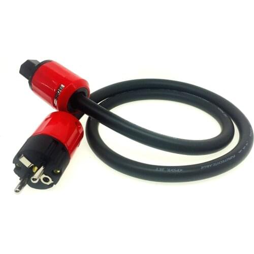 HIFI FURUTECH FP-314Ag Power Cable line Power Cord with Oyaide P-320E Schuko EU Plug AC cable hifi Vinshle