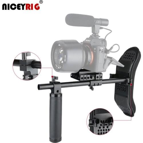 Iceyrig Single Hand Grip Support System Rig Mount for DSLR Camera & Mirrorless