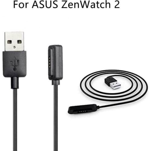 Smart Watch Dock Charger Adapter Magnetic USB Charging Cable Cord Wire For ASUS ZenWatch 2 Smart Watch Charger Cables