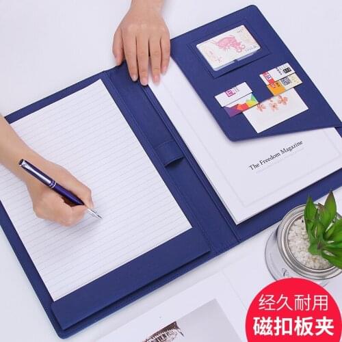 Multifunctional A4 Magnetic Paper Clipboard Stationery Cortical Manager Business Folder Office Supplies Interior Designer folder