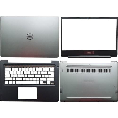 NEW Laptop For DELL Vostro 14 5481 V5481 0R27DN 04Y3M8 0PTXV1 0J9MC3 LCD Back Cover/Front Bezel/Palmrest/Bottom Case Silver