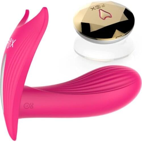Rechargeable wireless remote control G-spot dildo vibrators sex toys for women strap on vibrator orgasm panties sex product