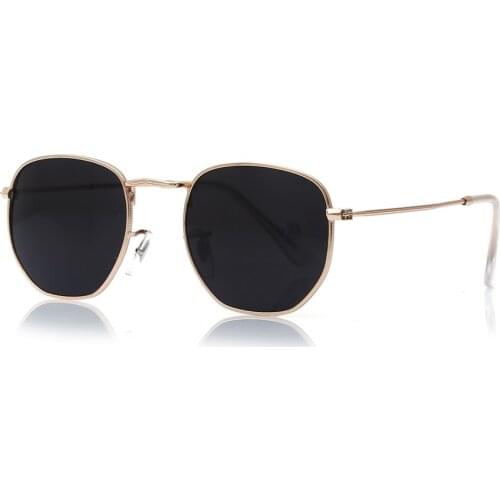 Unisex Sunglasses BH DB319 Gold Black