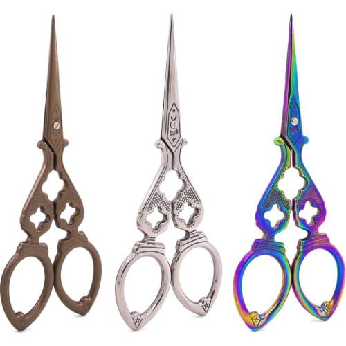 Vintage Craft Scissors Sewing Tool Accessories Tailor Scissors Antique Craft Embroidery Trimming Sewing Accessories Kitchen Tool